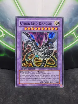 Yugioh Cyber End Dragon STON-ENSE1 Super Rare NM - Image 1