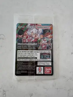 Bandai One Piece CCG Monkey D. Luffy US Voyage Promo Card P-055 - Image 2