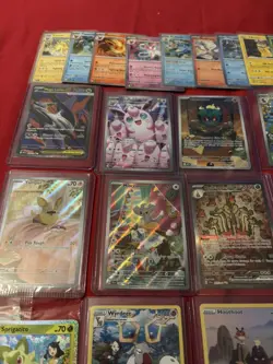 Pokemon TCG Cards Bundle - AR SIR promos x40 English hits 151 prismatic - Image 4