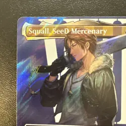Magic the Gathering Squall, Seed Mercenary Borderless Surge Foil Final Fantasy - Image 2