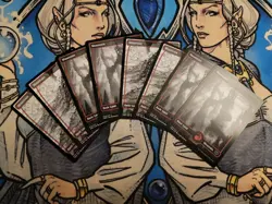 8 Mountain 275 274 Full Art - NM/M Innistrad Crimson Vow MTG Magic - Image 1