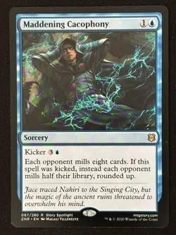 1x MTG Maddening Cacophony - Zendikar Rising (ZNR) #67 - Magic the Gathering - Image 5