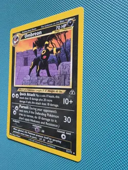 Pokemon TCG Umbreon 32/75 Neo Discovery Wotc Non Holo Rare NM-MINT - Image 3