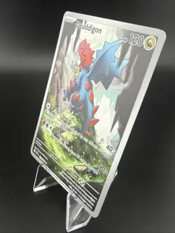 Druddigon Full Art Illustration Rare 151/086 Pokemon White Flare - Image 2