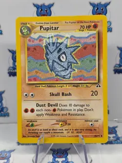 Pupitar 45/75 Pokemon Neo Discovery MP - Image 1