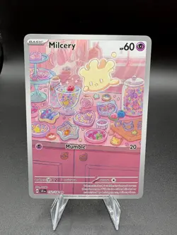 Milcery 152/142 Illustration Rare Pokemon Stellar Crown - Image 1