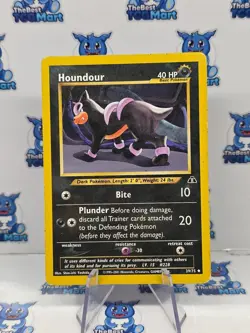 Houndour 39/75 Neo Discovery Pokemon MP - Image 1