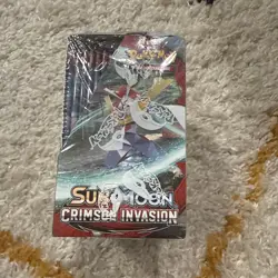Pokemon Crimson Invasion Booster Box - Sun and Moon S&M BB Sealed 2017 Vintage 820650812491 - Image 2