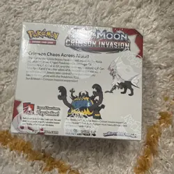 Pokemon Crimson Invasion Booster Box - Sun and Moon S&M BB Sealed 2017 Vintage 820650812491 - Image 3