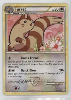 Furret Pokemon HeartGold & SoulSilver #21 2010 - Image 1