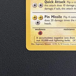 Pokemon TCG Jolteon Jungle 20/64 Rare Unlimited - LP - Image 5