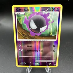Gastly 64/99 Arceus Reverse Holo 2009 Pokemon TCG - Image 1