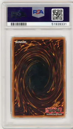 2003 Yu-Gi-Oh! Red-Eyes B. Dragon SDJ-001 Ultra Rare PSA 10 Gem Mint - Image 2