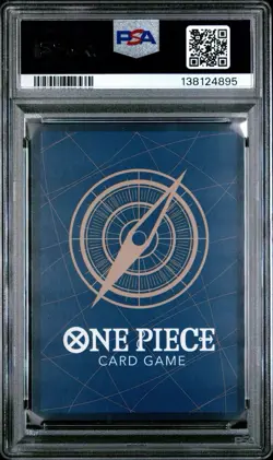 2024 ONE PIECE JPN OP10-ROYAL BLOOD ALTERNATE ART #032 TASHIGI PSA 10 - Image 2