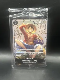 One Piece Monkey D. Luffy P-075 English Promo Tin Set Vol 2 Exclusive Sealed - Image 1