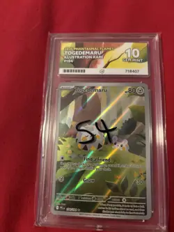 Pokemon TCG Graded Cards x 4 ace slab bundle job lot phantasmal flames - Image 2