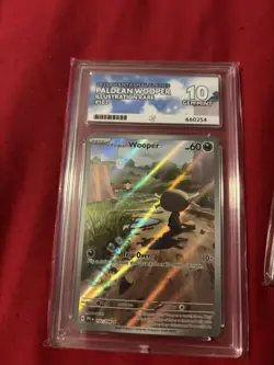 Pokemon TCG Graded Cards x 4 ace slab bundle job lot phantasmal flames - Image 5