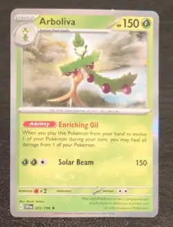 Arboliva 23/198 Holo Rare Scarlet & Violet Base Set SV1 Pokemon TCG Card - Image 1