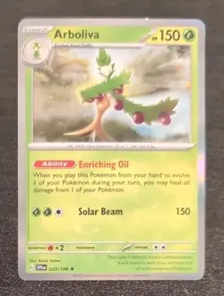 Arboliva 23/198 Holo Rare Scarlet & Violet Base Set SV1 Pokemon TCG Card - Image 3