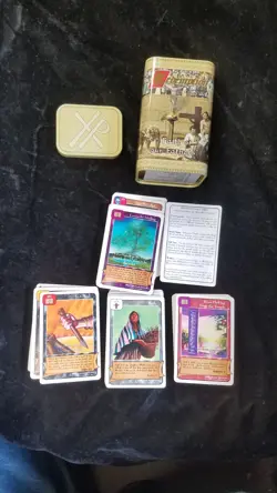 REDEMPTION Trading Card Game Faith Of Our Fathers Set 10 In Tin Box - Image 1