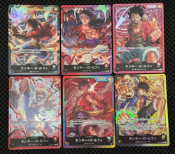 One Piece Card Game TCG Reader card Monkey D Luffy Bandai Japan Anime Prism - Image 1