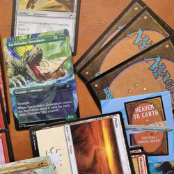 Gishath's Full Art Mythic ***DINOSAURS*** Tribal COMMANDER DECK MTG 100 Cards - Image 5