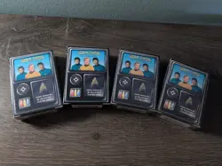 Star Trek The Card Game LOT 1996 Fleer Skybox TCG 4 Open Starter Decks VG Read - Image 1