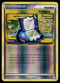 Pokemon Card - Pokegear 3.0 HeartGold SoulSilver 96/123 Uncommon Reverse Holo - Image 1