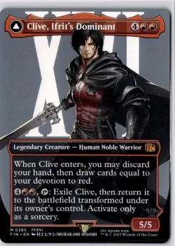 Clive, Ifrit's Dominant (Borderless) (0385) Final Fantasy Regular NM M 0385 - Image 1