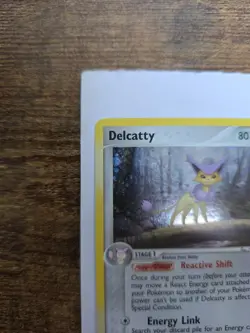 Pokemon TCG Delcatty EX Legend Maker Holo Card 4/92 Near Mint Condition 2 Swirls - Image 4