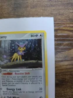 Pokemon TCG Delcatty EX Legend Maker Holo Card 4/92 Near Mint Condition 2 Swirls - Image 5