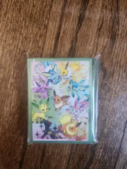 Pokemon Prismatic Evolutions UPC Eeveelutions Card Sleeves 65ct – Official - Image 1