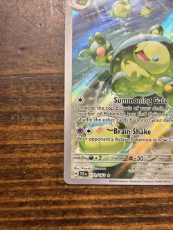 Pokemon TCG Reuniclus Scarlet & Violet Temporal Forces 171/162 IR NM Condition - Image 4