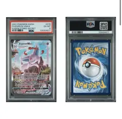 Pokemon Espeon VMAX Alternate Art Secret Rare 270/264 Fusion Strike Holo PSA 6 - Image 1