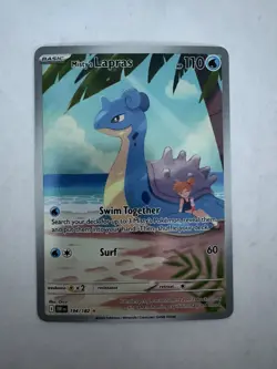 NM-Mint Misty's Lapras - 194/182 - Illustration Rare Pokemon Destined Rivals - Image 1