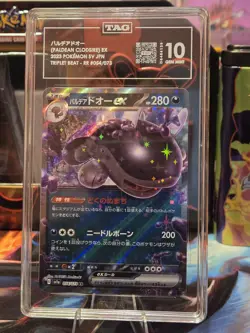 Pokemon Paldean Clodsire EX Triplet Beat 054/073 RR Holo TAG 10 Japanese - Image 3