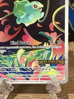 Pokemon TCG Bulbasaur Illustration Rare Stamped Promo 133/132 Near Mint - Image 5