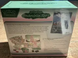 Pokemon TCG Scarlet & Violet Paradox Rift Iron Valiant Elite Trainer Box - Image 2