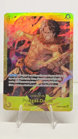 Portgas.D.Ace OP07-119 SEC - One Piece TCG English Near-Mint Foil Secret Rare - Image 1
