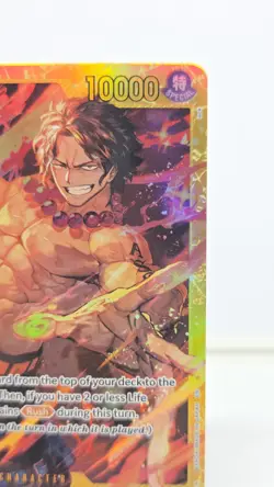 Portgas.D.Ace OP07-119 SEC - One Piece TCG English Near-Mint Foil Secret Rare - Image 3