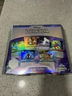 Lorcana Rise of the Floodborn Disney D100 Collector's Edition Gift Set - NEW ! - Image 1