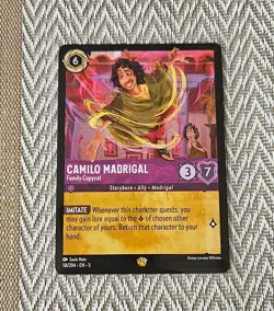 Lorcana: Camilo Madrigal - Family Copycat (58/204 Standard Legendary) - Image 1