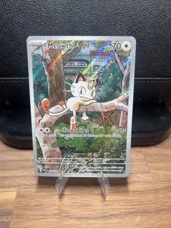 Meowth 106/094 Phantasmal Flames English Pokemon Card TCG - Image 1