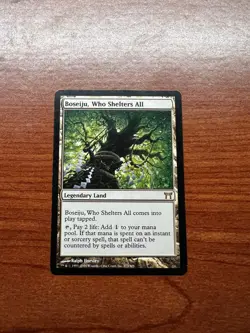 Magic the Gathering Boseiju, Who Shelters All (Champions of Kamigawa) Regular - Image 1