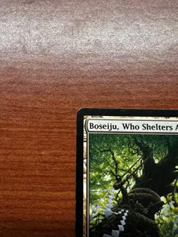 Magic the Gathering Boseiju, Who Shelters All (Champions of Kamigawa) Regular - Image 2