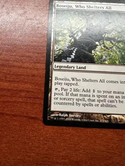 Magic the Gathering Boseiju, Who Shelters All (Champions of Kamigawa) Regular - Image 5