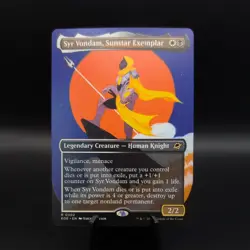 Syr Vondam, Sunstar Exemplar- Edge of Eternities Borderless Regular MTG-NM - Image 1
