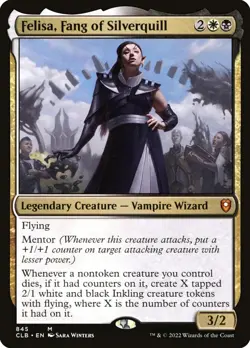 Felisa, Fang of Silverquill (845/1080) CLB LP - Image 1