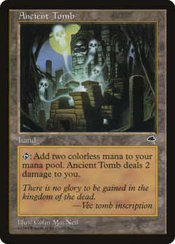 Ancient Tomb TMP-315 - Uncommon - Magic: The Gathering MTG NM - Image 1