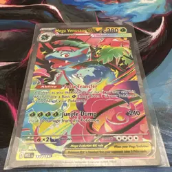 Pokemon TCG Mega Evolutions Venusaur EX 177/132 Special Illustration Rare - Image 1